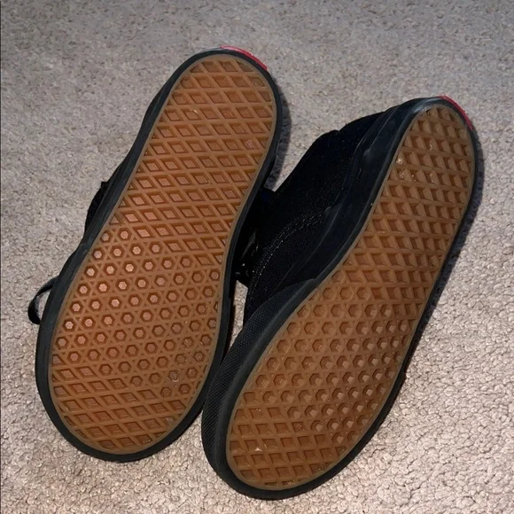 Van’s Black Lace-Up Shoes Toddler - Picture 3 of 9